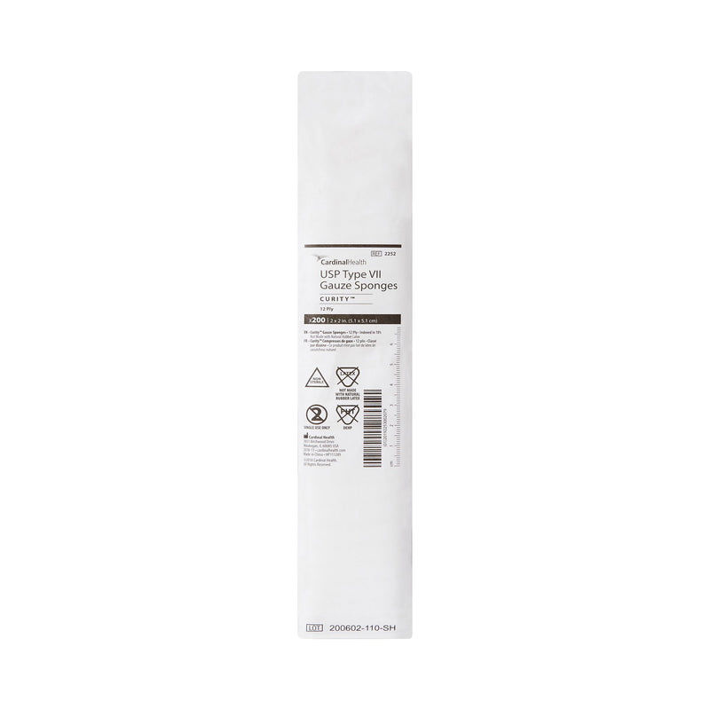Curity™ Gauze Sponge 2 X 2 Inch 12-Ply NonSterile 200 per Pack (9979_CS) 8000/CS