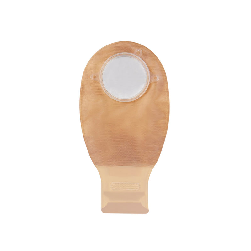 Natura® + Ostomy Pouch Two-Piece System 12 Inch Length 1-1/4 to 1-3/4 Inch Stoma Drainable, Tail Closure (813770_BX) 10/BX
