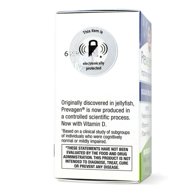 Prevagen® Brain Health Supplement Vitamin D / Apoaequorin 50 mcg - 10 mg Strength Capsule 30 per Bottle (1232014_BT) 1/BT
