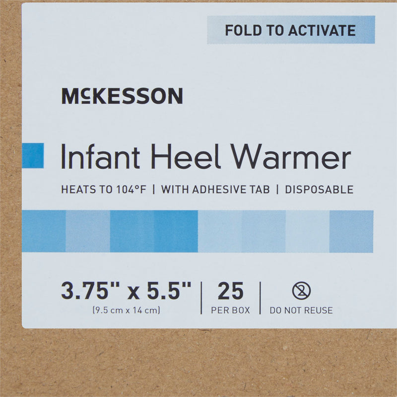 McKesson Instant Infant Heel Warmer Heel One Size Fits Most Nylon Cover / Polyethylene Disposable (521487_EA) 1/EA