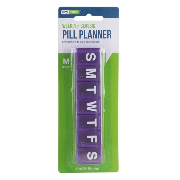 Ezy Dose® Pill Organizer Medium 7 Day 1 Dose (634083_PK) 6/PK