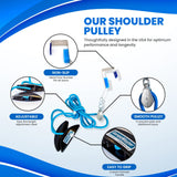 Blue Ranger Shoulder Pulley Exerciser Blue Ranger (817510_EA) 1/EA