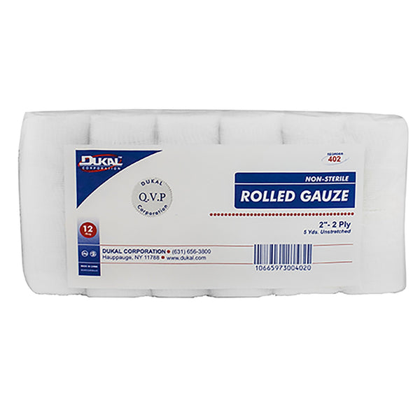 Dukal™ Conforming Bandage 2 Inch X 5 Yard 2-Ply NonSterile 12 per Pack (661765_CS) 96/CS