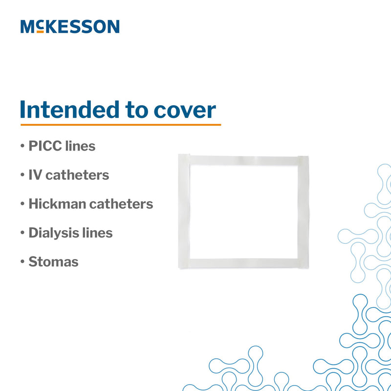McKesson IV Site Barrier Protector 10 X 12 Inch NonSterile (1162488_CS) 250/CS