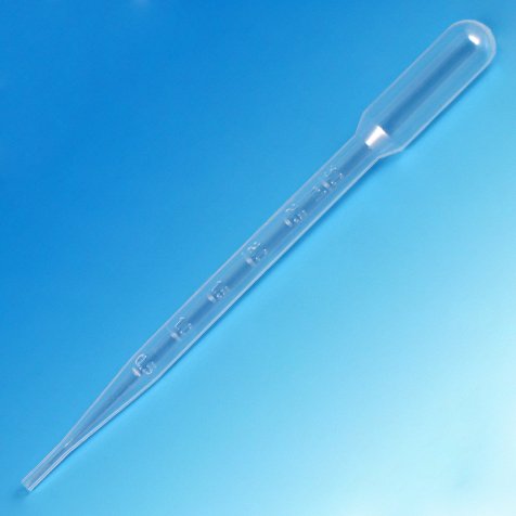 Globe Scientific Transfer Pipette 7 mL Graduated NonSterile (541953_BX) 500/BX