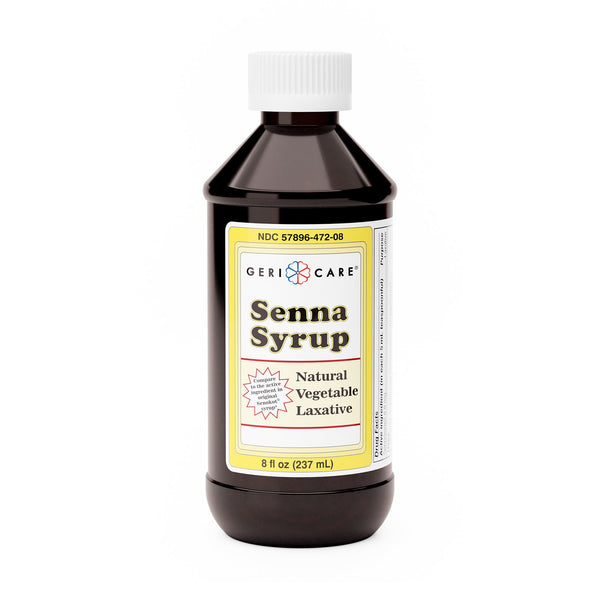 Geri-Care® Laxative Syrup 8 oz. Senna Leaf Extract (1211710_CS) 24/CS