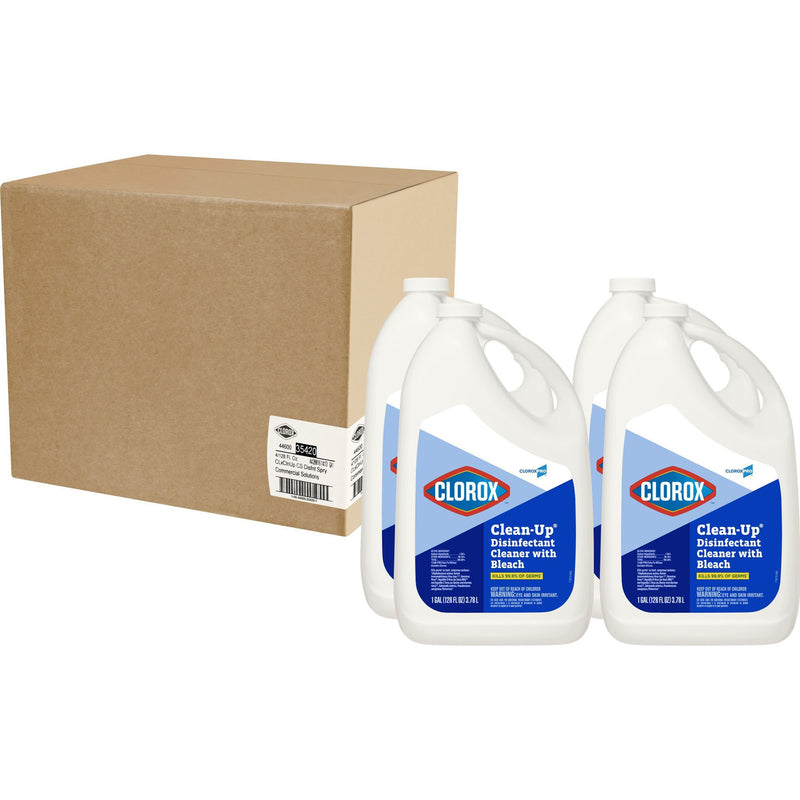 CloroxPro™ Clorox® Clean-Up® with Bleach Surface Disinfectant Cleaner Refill Manual Pour Liquid 1 gal. Jug Chlorine Scent NonSterile (898752_EA) 1/EA