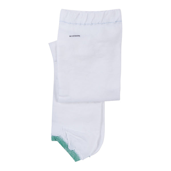 McKesson Anti-embolism Stocking Knee High Small / Long White Inspection Toe (1229443_CS) 12/CS