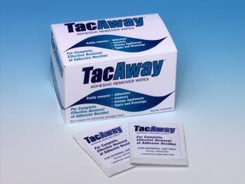 Tacaway Adhesive Remover Wipe (738341_BX) 50/BX