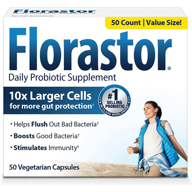 Florastor® Probiotic Dietary Supplement 50 per Bottle Capsule (582286_EA) 1/EA