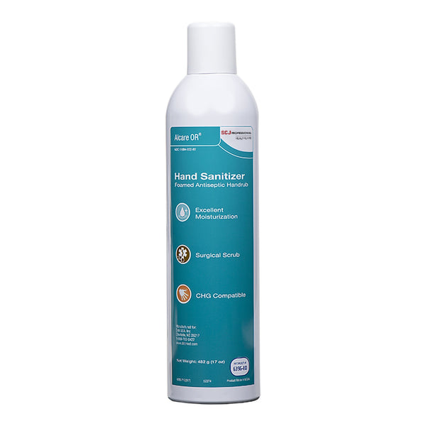Alcare® Hand Sanitizer 17 oz. Ethyl Alcohol Foaming Aerosol Can (493708_CS) 12/CS