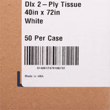 McKesson General Purpose Drape Physical Exam Drape 40 W X 72 L Inch NonSterile (40425_CS) 50/CS