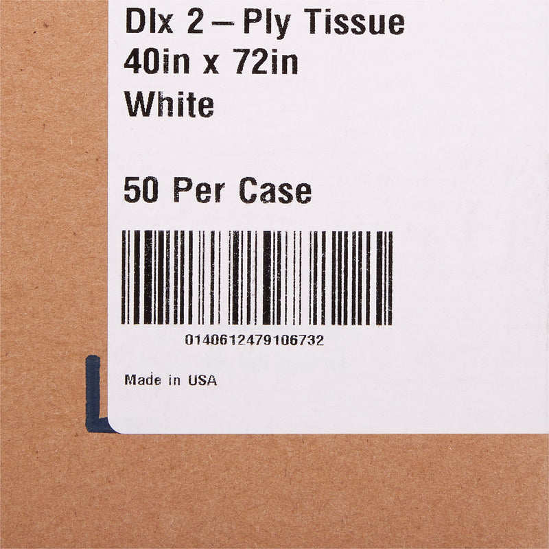McKesson General Purpose Drape Physical Exam Drape 40 W X 72 L Inch NonSterile (40425_CS) 50/CS