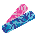 McKesson Kids™ Adhesive Strip 3/4 X 3 Inch Plastic Rectangle Kid Design (Blue / Pink Camo) Sterile (1055593_BX) 100/BX