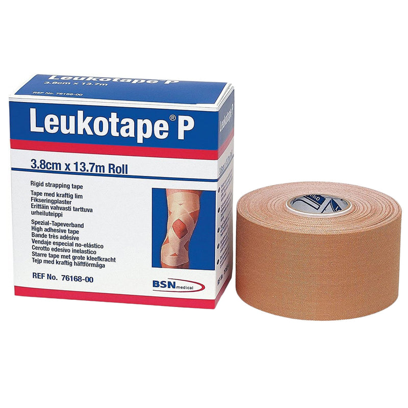 Leukotape® P Orthopedic Corrective Tape Beige 1-1/2 Inch X 15 Yard Zinc Oxide Adhesive NonSterile (196911_CS) 30/CS