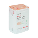 McKesson Super Disposable Underpad 23 X 36 Inch Fluff / Polymer Moderate Absorbency (724035_CS) 150/CS