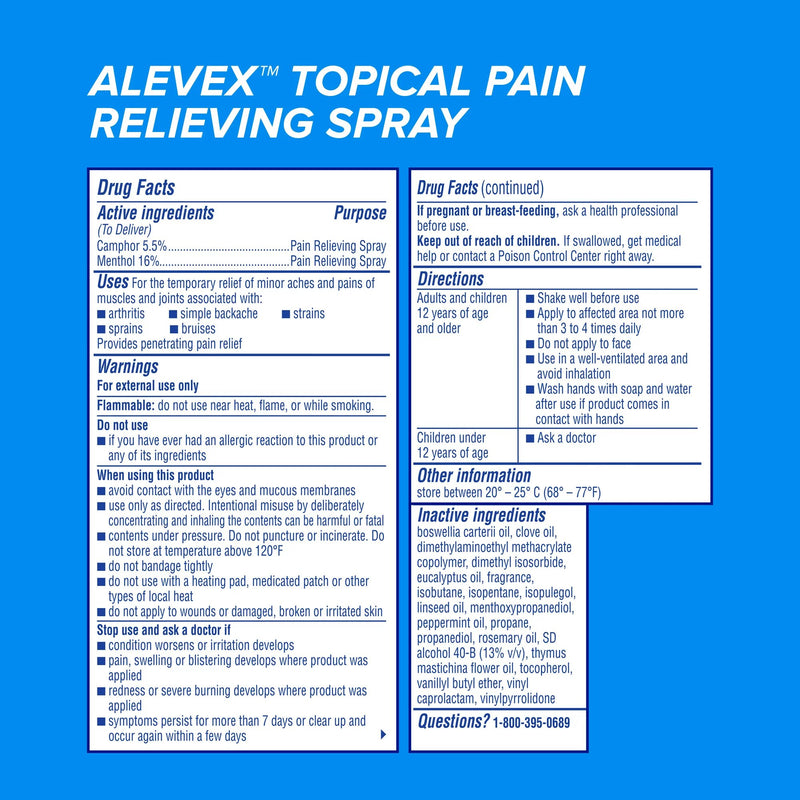 Aleve® X Pain Relief Naproxen Sodium 3.2 oz. (1229952_EA) 1/EA