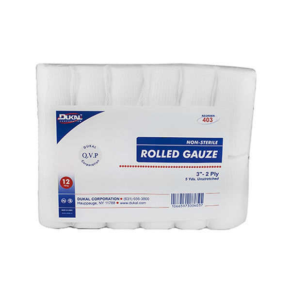 Dukal™ Conforming Bandage 2 Inch X 5 Yard 2-Ply NonSterile 12 per Pack (661765_CS) 96/CS