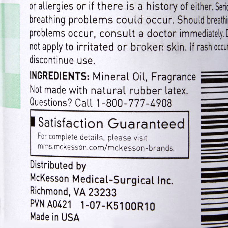 McKesson Baby Oil 4 oz. Bottle Scented Oil (864689_EA) 1/EA