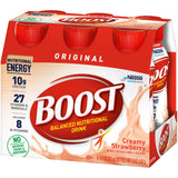 Boost® Original Oral Supplement Creamy Strawberry Flavor Liquid 8 oz. Bottle (983722_CS) 24/CS