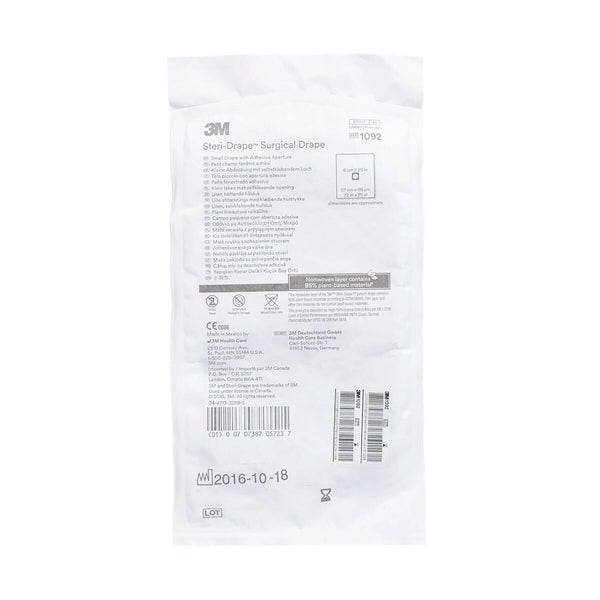 3M™ Steri-Drape™ Surgical Drape Small Drape with Aperture 22 W X 25 L Inch Sterile (5727_BX) 25/BX