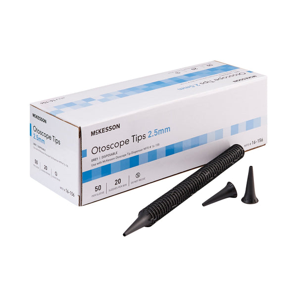 McKesson Ear Speculum Tip Child Size Plastic 2.5 mm Disposable (930088_BX) 1000/BX