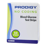 Prodigy® Blood Glucose Test Strips 50 Strips per Pack (843244_BX) 50/BX