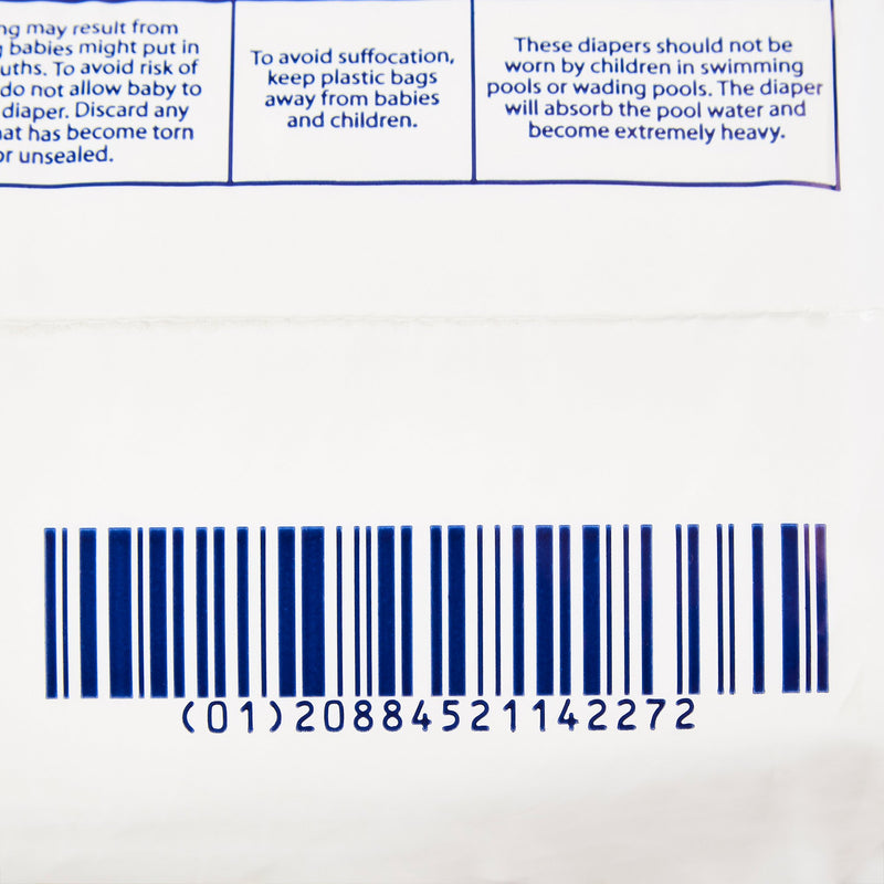 Cardinal Health™ Wings™ Unisex Baby Diaper Size 6 / 2X-Large Disposable Heavy Absorbency (724687_CS) 144/CS