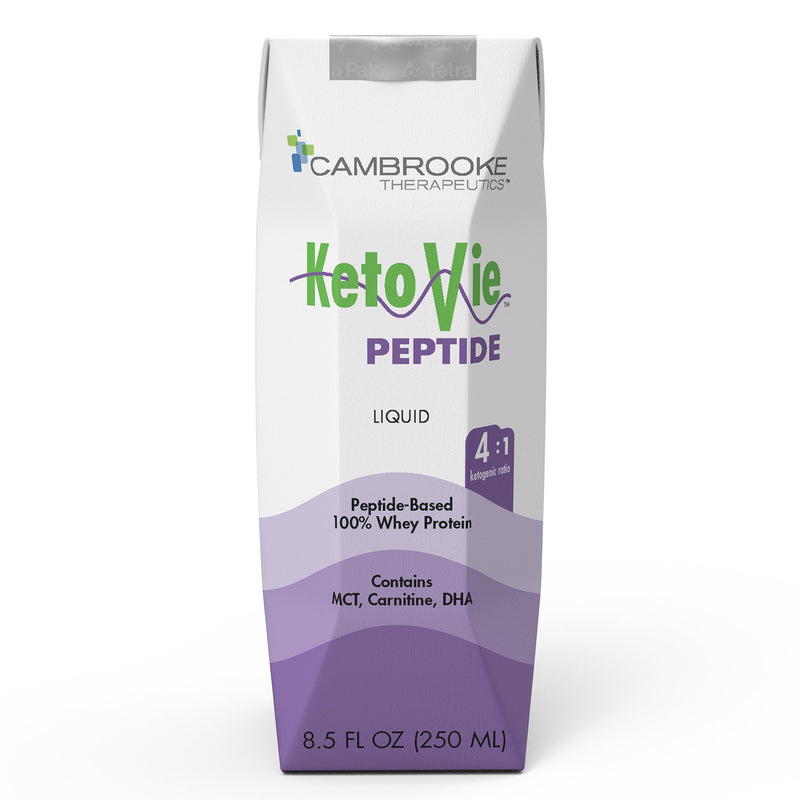 KetoVie® Peptide 4:1 Oral Supplement Unflavored Liquid 8.5 oz. Carton (1115256_EA) 1/EA