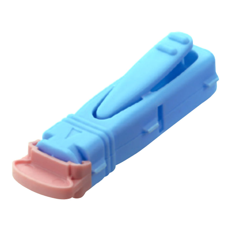 Unistik 3 Safety Lancet 18 Gauge Retractable Push Button Activation Multiple Sites (495178_BX) 100/BX