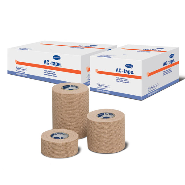 AC-tape® Athletic Tape Tan 3 Inch X 5 Yard Cotton NonSterile (442376_CS) 48/CS