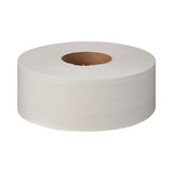 Scott® Essential 100% Recycled Fiber JRT Toilet Tissue White 2-Ply Jumbo Size Cored Roll Continuous Sheet 3-11/20 Inch X 1000 Foot (816401_CS) 12/CS