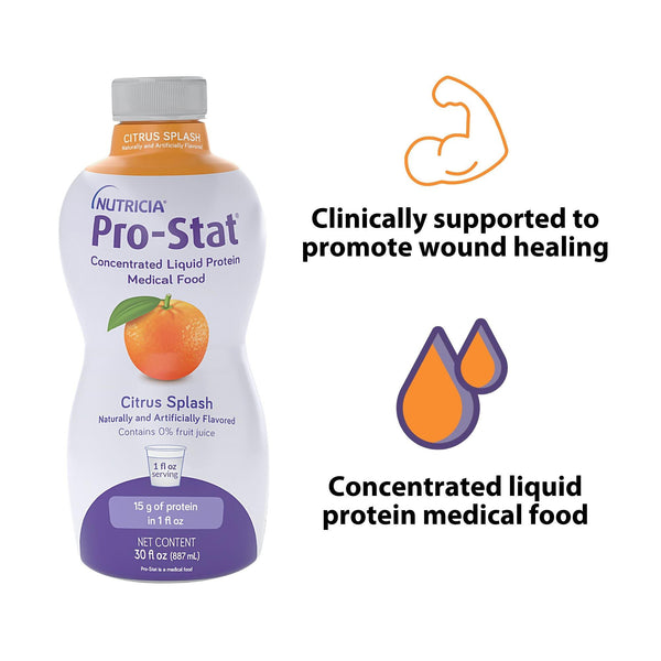 Pro-Stat® Oral Supplement Citrus Splash Flavor Liquid 30 oz. Bottle (534275_CS) 6/CS
