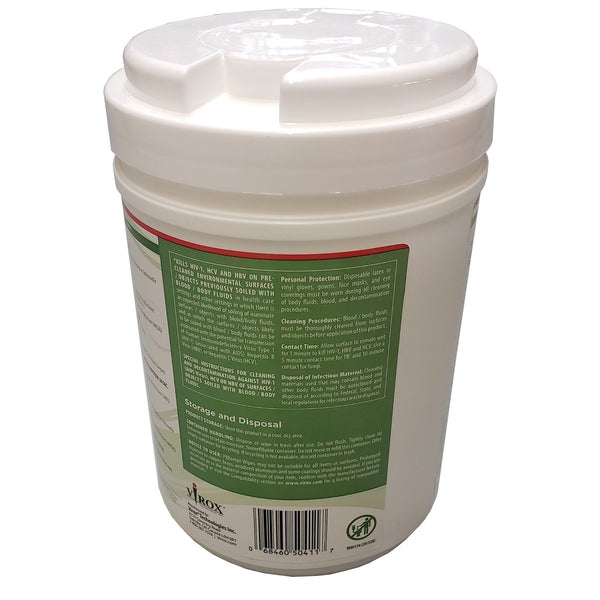 PREempt® Surface Disinfectant Cleaner Premoistened Cleanroom Manual Pull Wipe 160 Count Canister Unscented NonSterile (1044095_BX) 1/BX