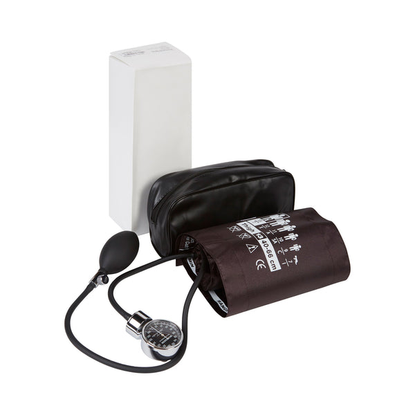 McKesson LUMEON™ Aneroid Sphygmomanometer Unit Thigh Cuff Nylon Cuff 40 - 66 cm Pocket Aneroid (1028721_BX) 1/BX