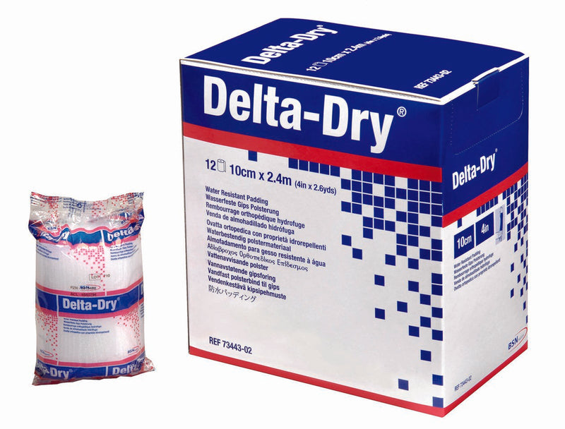 Delta-Dry® Cast Padding Undercast / Water Resistant 3 Inch X 2.6 Yard Synthetic NonSterile (587450_PK) 12/PK