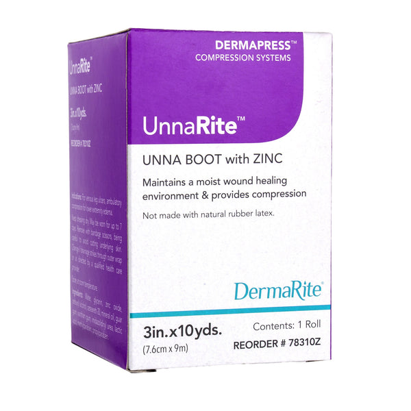 UnnaRite™ Unna Boot Zinc Oxide 3 Inch X 10 Yard (1095193_EA) 1/EA