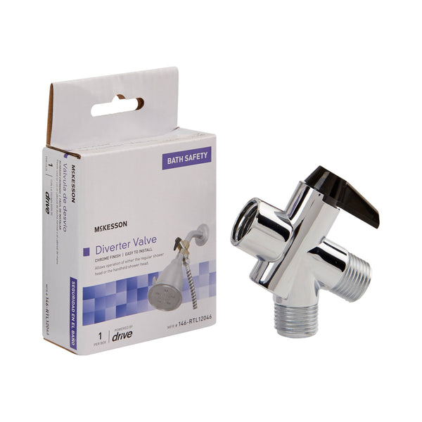 McKesson Diverter Valve For Handheld Shower Spray or Shower Massager (1103374_EA) 1/EA