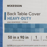 McKesson Table Drape 50 X 90 Inch For Back Table (1130794_PK) 1/PK