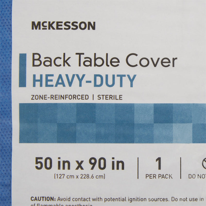 McKesson Table Drape 50 X 90 Inch For Back Table (1130794_PK) 1/PK