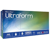 Ultraform® Exam Glove Small NonSterile Nitrile Standard Cuff Length Textured Fingertips Blue Not Rated (816698_CS) 3000/CS