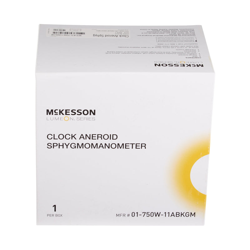 McKesson LUMEON™ Aneroid Sphygmomanometer Unit Adult Cuff Nylon Cuff 23 - 40 cm Wall Mount (803190_CS) 12/CS