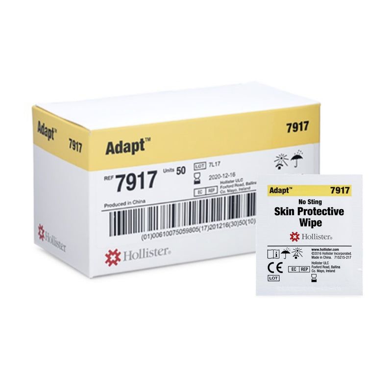 Adapt™ No Sting Skin Barrier Wipe 42% / 58% Strength Water / PVP / Butylene Glycol Individual Packet NonSterile (957425_BX) 1/BX