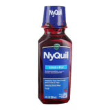 NyQuil® Cold & Flu Cold and Cough Relief 650 mg - 30 mg - 12.5 mg / 30 mL Strength Liquid 8 oz. (829817_EA) 1/EA