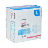 McKesson Unisex Adult Incontinence Brief Large Disposable Moderate Absorbency (1123842_CS) 72/CS