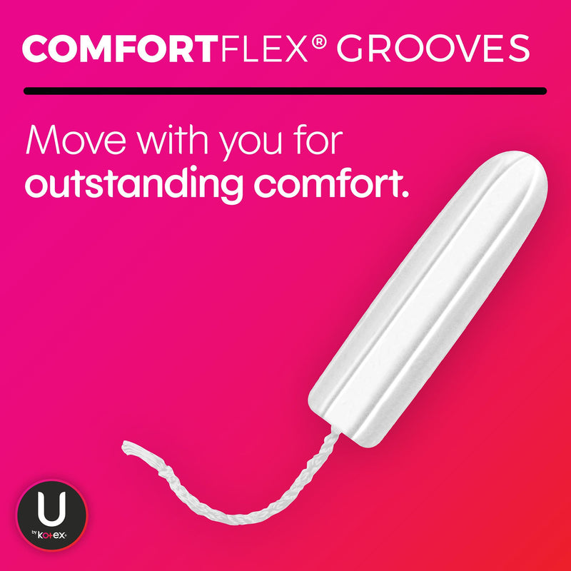 U by Kotex® Click® Tampon Super Absorbency Plastic Applicator Individually Wrapped (1184199_PK) 16/PK