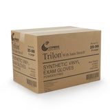 Trilon® Exam Glove X-Large NonSterile Vinyl Standard Cuff Length Smooth Clear Not Rated WITH PROP. 65 WARNING (287772_BX) 100/BX