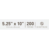 McKesson Argent™ Sure-Check® Sterilization Pouch Ethylene Oxide (EO) Gas / Steam 5-1/4 X 10 Inch Transparent / Blue Self Seal Paper / Film (524880_CS) 2000/CS