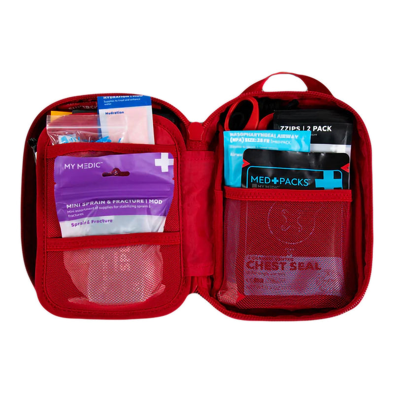 My Medic™ MYFAK Mini Standard First Aid Kit Red Soft Bag (1234445_EA) 1/EA