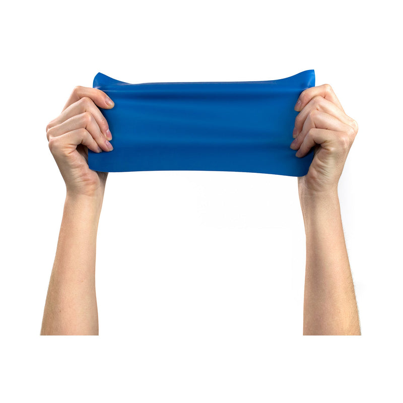 McKesson CanDo® Exercise Resistance Band Blue 5 Inch X 6 Yard Heavy Resistance (1073306_EA) 1/EA